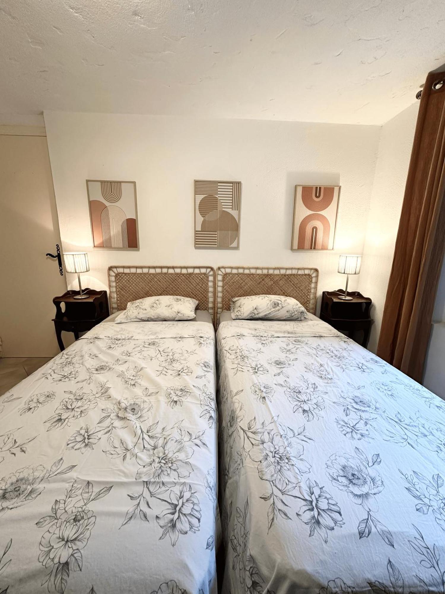 Appart 4/6 Personnes, Jardin, Terrasse, Vue Mer Ла-Лонд-ле-Мор Экстерьер фото